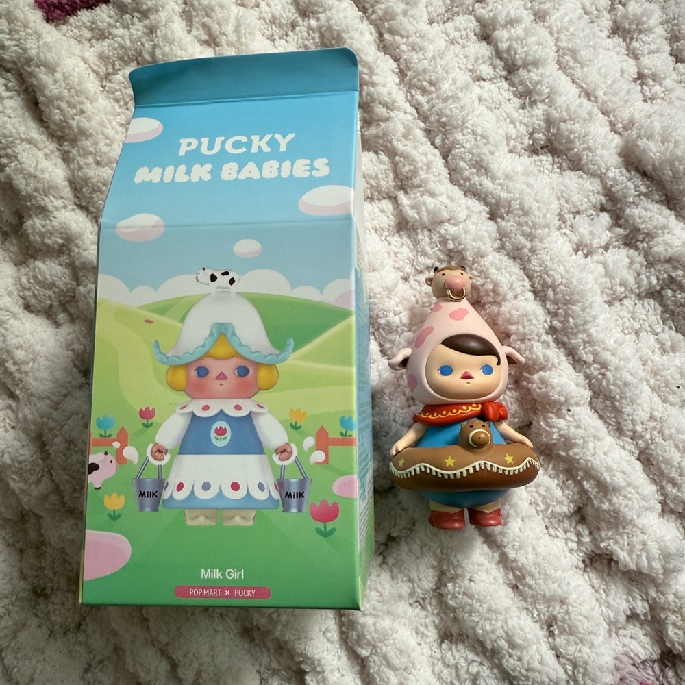 POPMART Pucky Milk Babies Cowboy Poko